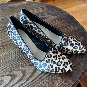 Nine West Leopard Print Heels